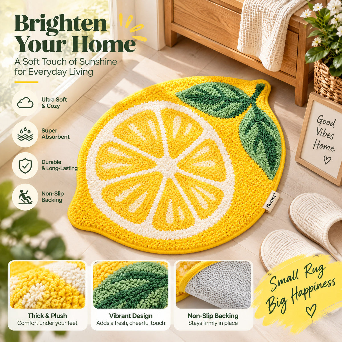 Neravz Sunny Lemon rug image 5