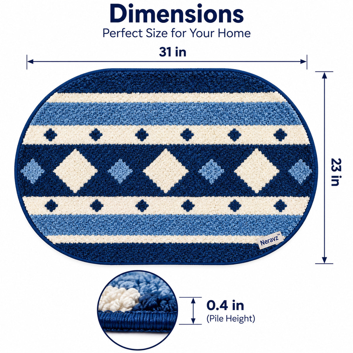 Neravz geometric rug gallery 2