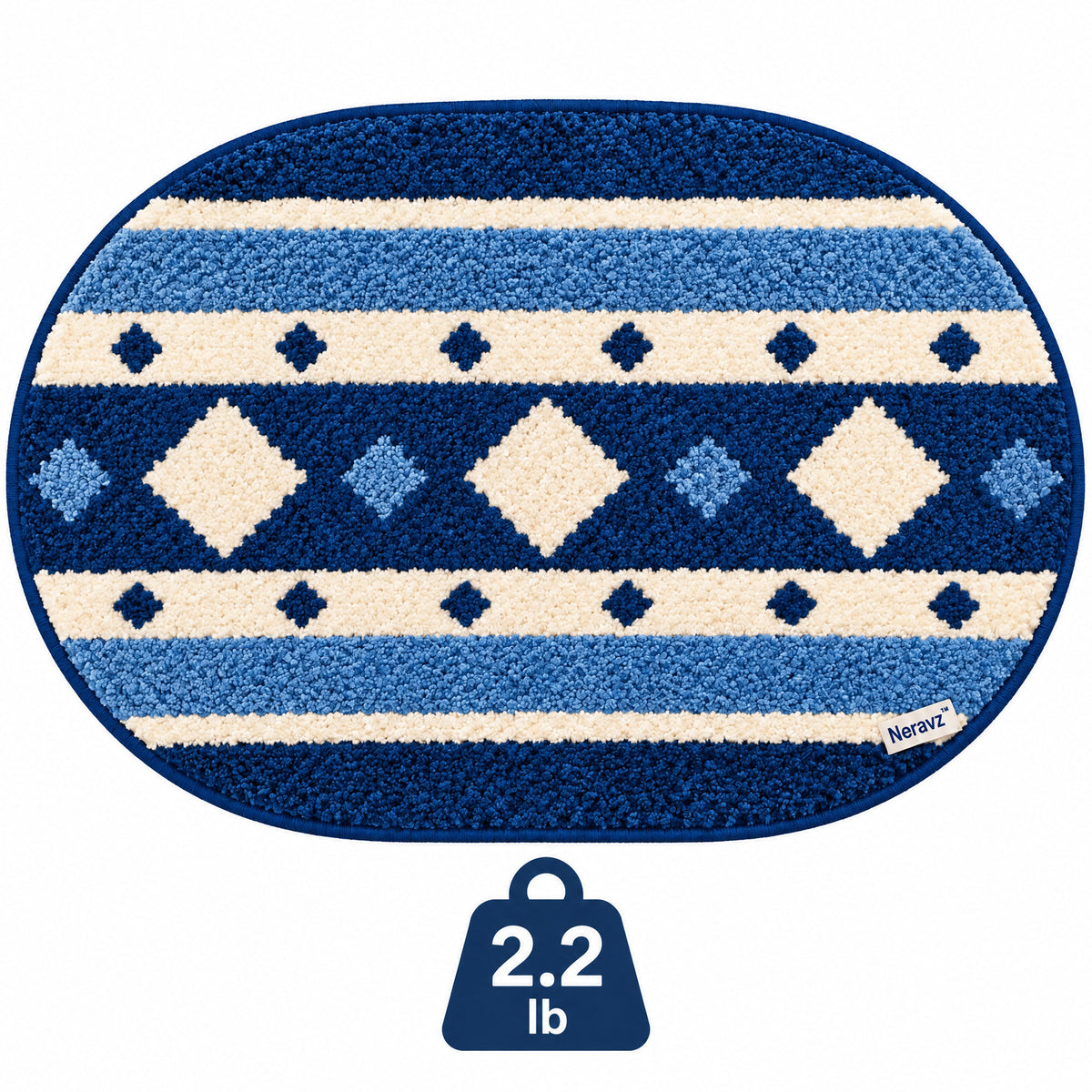 Neravz geometric rug gallery 4
