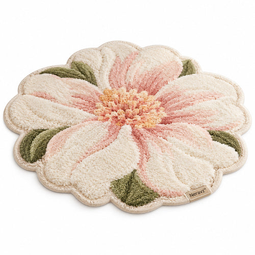 Neravz magnolia tufted rug gallery 1
