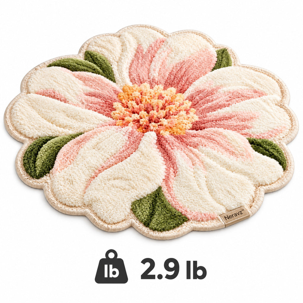 Neravz magnolia tufted rug gallery 4