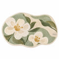 Neravz™ Sage Meadow White Blossom Tufted Accent Rug gallery 1